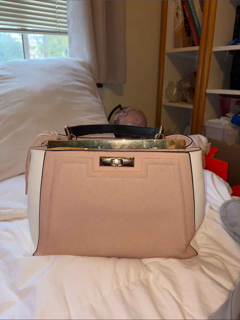 Aldo Women's Blush Pink Top-Handle Satchel